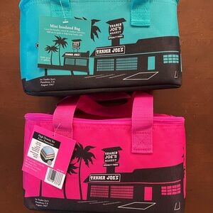Trader Joes mini insulated cooler bags